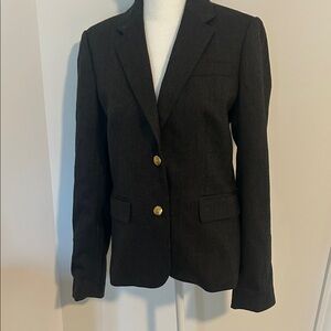 J Crew dark grey Women's Blazer- 6T